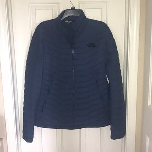 Men’s M EUC North Face Jacket Navy/Slate Blue Coat